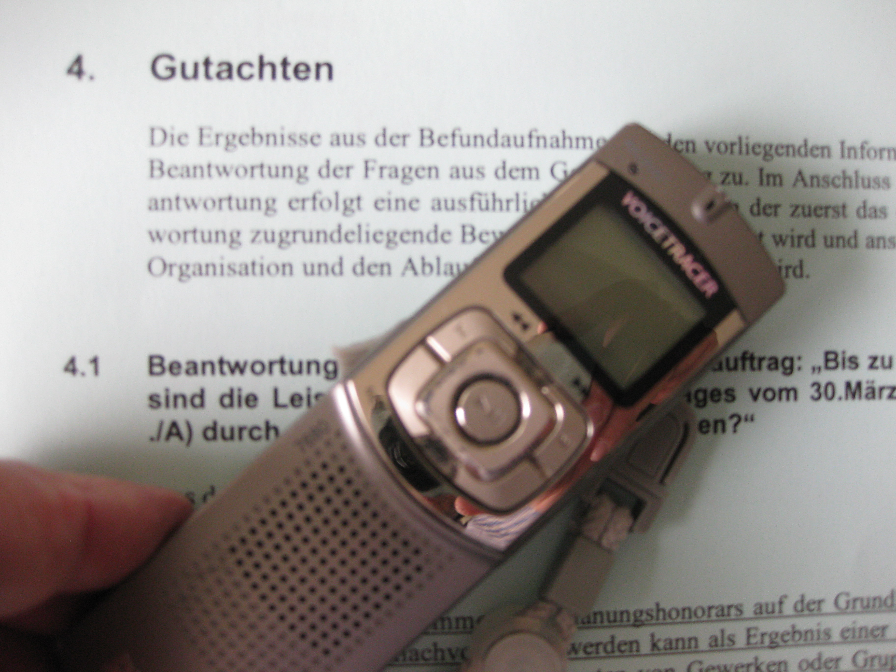Der Weg zum Sachverständigen